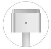 Apple MGXA2LL/A Laptop Ac Adapter plug