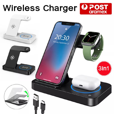 Wireless Charger Station Pad