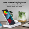 Wireless Charger 15W Fast Charging Station Pad for Apple Watch iPhone AirPods